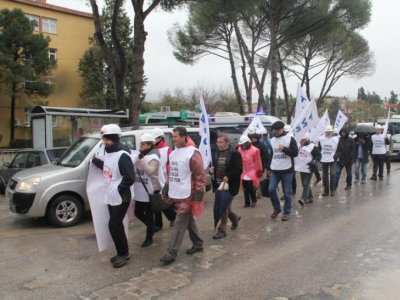 TMMOB YÜRÜYÜŞÜNDE 1. GÜN