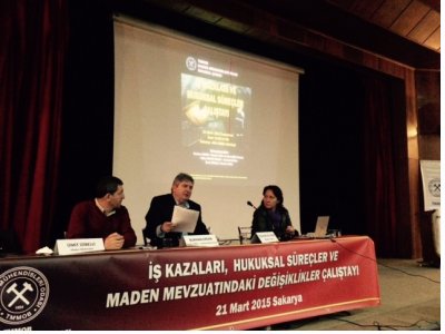 Sakarya`da İş Kazaları ve Hukuksal Süreçler Çalıştayı gerçekleştirildi.