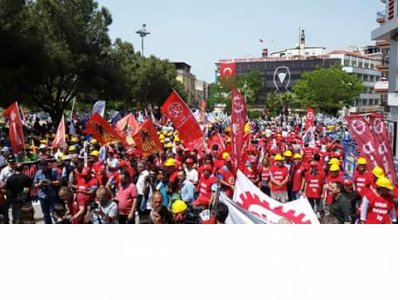 301 madencimizin hayatını kaybettiği facianın birinci yılında Yürekler Soma`da Birleşti