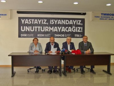 YASTAYIZ, İSYANDAYIZ, UNUTTURMAYACAĞIZ!