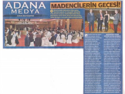 MADENCİLER GECESİ (21/12/2015)