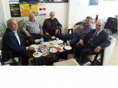 Nisan ayı emekli üye toplantısı yapıldı
