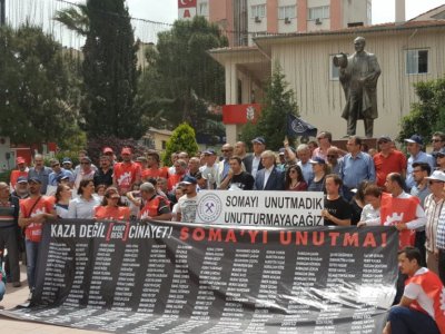 BASINA ve KAMUOYUNA. SOMA`YI UNUTMADIK UNUTTURMAYACAĞIZ! SOMA İÇİN ADALET İSTİYORUZ.