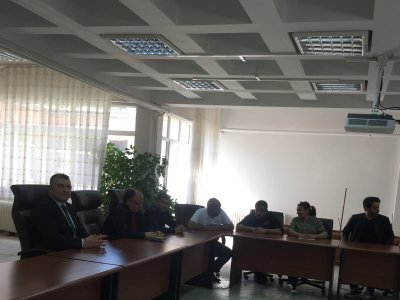 EÜAŞ AFŞİN ELBİSTAN LİNYİTLERİ İŞLETME MÜDÜRLÜĞÜNDE ÜYELERİMİZLE TOPLANTI. (06/04/2016)