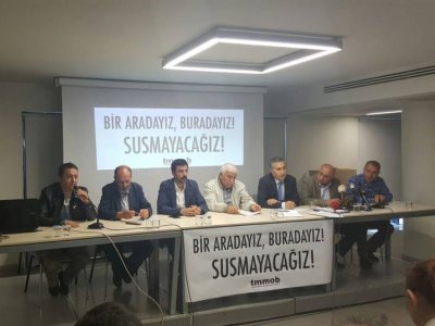 TMMOB YE BAĞLI ODALARIN ORTAK BASIN AÇIKLAMASI