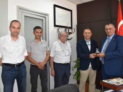 TMMOB MADEN MÜHENDİSLERİ ODASI YÖNETİCİLERİNİN KIBRIS ZİYARETİ.