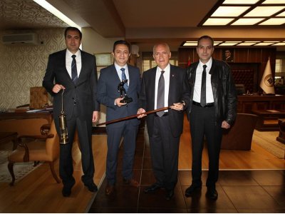 TMMOB MADEN MÜHENDİSLERİ ODASI YÖNETİM KURULU ADINA YENİMAHALLE BELEDİYE BAŞKANLIĞI ZİYARET EDİLDİ.