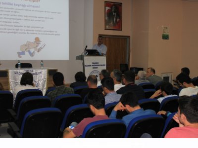 STAJ ÖNCESİ İŞ SAĞLIĞI VE GÜVENLİĞİ EĞİTİMİ.( 22/04/2016)