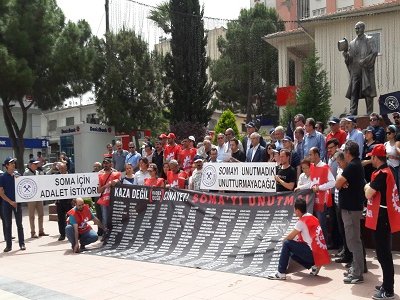MADEN MÜHENDİSLERİ ODASI SOMAYI UNUTMADI.(13.05.2016)