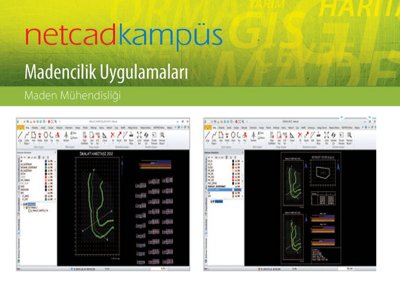 Netcadkampüs 2 ve 3 Boyutlu Madencilik Uygulamaları Sertifika Eğitimi Programı düzenlenecektir.