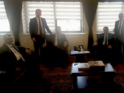 ODAMIZ HEYETİNİN ENERJİ VE TABİİ KAYNAKLAR BAKANLIĞI ZİYARETİ