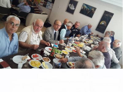 Ekim ayı emekli üye toplantısı yapıldı