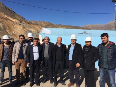 DİSK, KESK, TMMOB, TTB HEYETİ ŞİRVAN’ DA