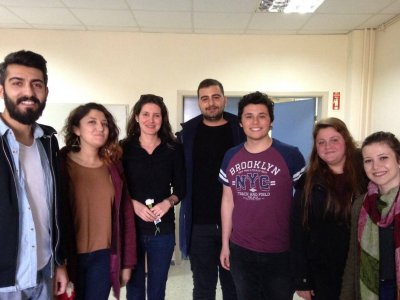 DEÜ MADEN MÜHENDİSLİĞİ BÖLÜMÜ ÖĞRENCİLERİ ÖĞRETMENLER GÜNÜ KUTLAMASI.(24.11.2016)