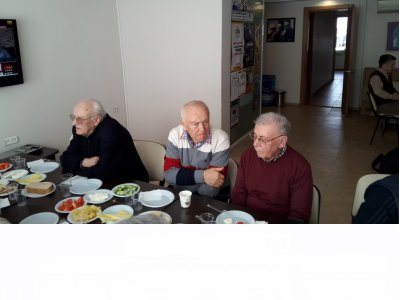 Şubat ayı emekli üye toplantısı yapıldı