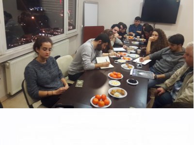 Öğrenci üye toplantısı yapıldı.