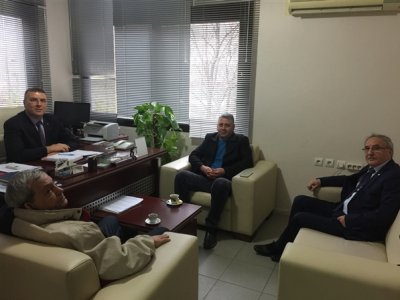 TMMOB ADANA İKK SEKRETERİ ALİ KUZU VE HARİTA MÜHENDİSLERİ ODASI ADANA ŞUBE BAŞKANI YAŞAR TANRIVERDİ ŞUBEMİZİ ZİYARET ETTİ (05.01.2017)