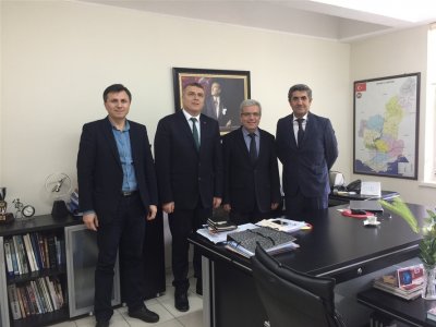 ADANA ÇEVRE VE ŞEHİRCİLİK TABİAT VARLIKLARI KORUMA MÜDÜRÜ DR. MEHMER TATAR`I ZİYARET ETTİK  (17.01.2017)