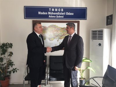 CHP BÜYÜKŞEHİR VE SEYHAN MECLİS ÜYESİ ULAŞ BAHRİ ÇETİNKAYA ŞUBEMİZİ ZİYARET ETTİ (03.02.2017)