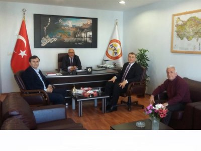 MTA DOĞU AKDENİZ BÖLGE MÜDÜRÜ ALİ AYDIN`I ZİYARET ETTİK (23.02.2017)
