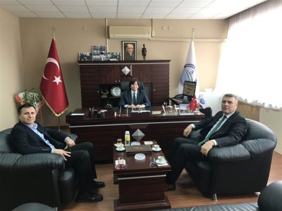 Ç.Ü. MÜHENDİSLİK FAKÜLTESİ DEKANI PROF.DR.AHMET MAHMUT KILIÇ’I ZİYARET ETTİK (01.03.2017)	