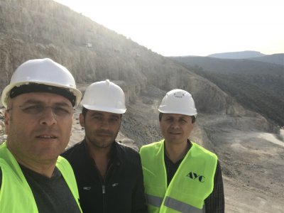 KARAİSALI’DA AYC İNŞAAT AİT KALKER TAŞOCAĞINI ZİYARET(19.03.2017)