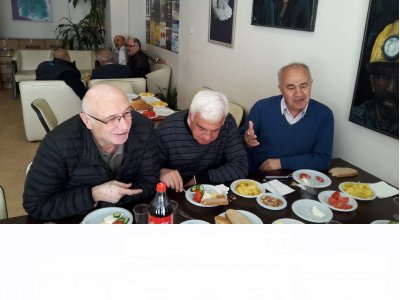 Nisan ayı emekli üye toplantısı yapıldı