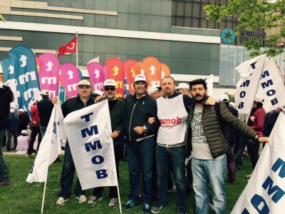 1 Mayıs`ta alanlardaydık!