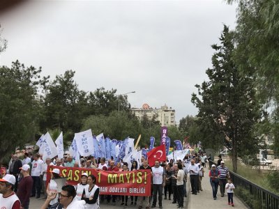 YAŞASIN 1 MAYIS ADANA ŞUBE VE GENÇ MADENCİ ALANLARDAYDI (01/05/2017)