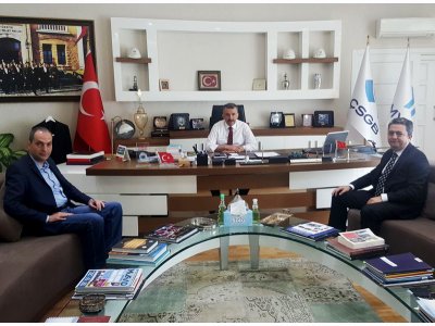 ODAMIZ HEYETİ ÇALIŞMA VE SOSYAL GÜVENLİK BAKANLIĞI` NA BAĞLI MESLEKİ YETERLİLİK KURUMU` NU ZİYARET ETMİŞTİR.