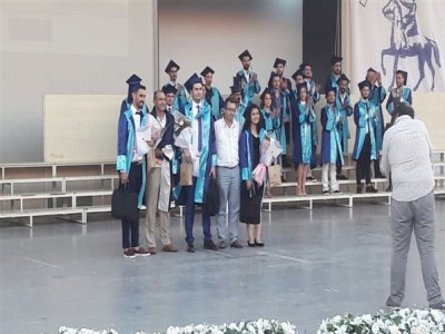 DEÜ. MADEN MÜHENDİSLİĞİ BÖLÜMÜ MEZUNİYET TÖRENİNE KATILDIK. (06.07.2017)