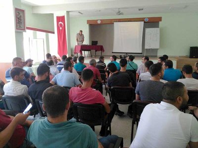 BİLECİK/SÖĞÜT` DE TEHLİKELİ VE ÇOK TEHLİKELİ İŞLERDE SONDAJCILIK EĞİTİM PROGRAMI DÜZENLENMİŞTİR.