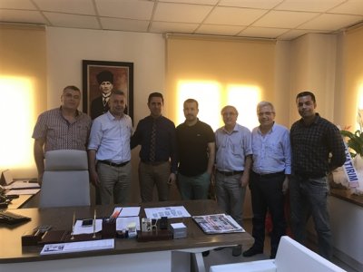 SEYHAN BELEDİYE BAŞKAN YARDIMCILIĞINA GETİRİLEN HIDIR ÇAK ZİYARET EDİLDİ.(08/06/2017)