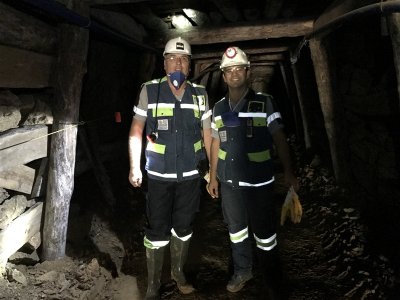 KURŞUN ÇİNKO YER ALTI MADEN İŞLETMESİNİ ZİYARET ETTİK.(14/07/2017)