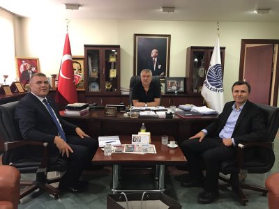 SEYHAN BELEDİYE BAŞKANI ZEYDAN KARALAR`I ZİYARET ETTİK (18/09/2017)