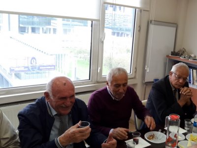 Ekim ayı emekli üye toplantısı yapıldı