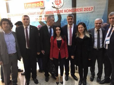 TMMOB ULUSLARARASI ÇOĞRAFİ̇ BİLGİ SİSTEMLERİ KONGRESİ 2017 `YE KATILDIK (15/11/2017)