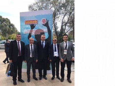 TMMOB ULUSLARARASI ÇOĞRAFİ̇ BİLGİ SİSTEMLERİ KONGRESİ 2017 `YE KATILDIK (15/11/2017)