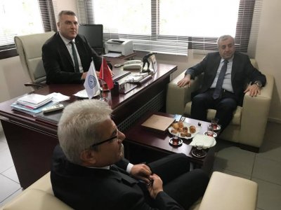 ÇEVRE VE ŞEHİRCİLİK İL MÜDÜRÜ SAYIN AHMET KIRILMAZ ŞUBEMİZİ ZİYARET ETTİ (20/11/2017)