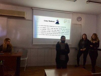 ÇUKUROVA ÜNİVERSİTESİ ÖĞRENCİLERİNE SUNUM YAPTIK (21/11/2017)