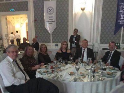 ANKARA MADEN MÜHENDİSLERİ ODASI MADENCİLER GECESİNE KATILDIK (02/12/2017)