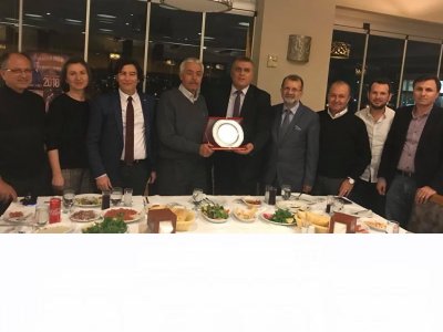 ÇUKUROVA ÜNİVERSİTESİ MADEN MÜHENDİSLİĞİ BÖLÜMÜ ÖĞRETİM ÜYELERİNDEN PROF. DR. MEHMET YILDIRIM HOCAMIZA VEDA (25/12/2017)
