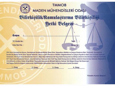 BİLİRKİŞİLİK HİZMETLERİ VEREN ÜYELERİMİZE YÖNELİK EĞİTİM SEMİNERİ DÜZENLENECEKTİR