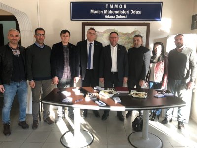 CHP ADANA MİLLETVEKİLİ ZÜLFİKAR İNÖNÜ TÜMER ŞUBEMİZİ ZİYARET ETTİ (29/01/2018)