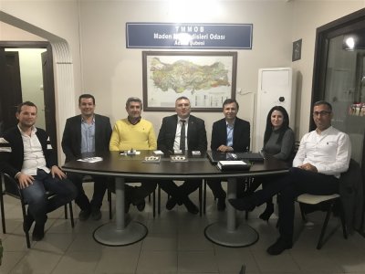 TMMOB MADEN MÜHENDİSLERİ ODASI ADANA ŞUBESİ 9. DÖNEM GÖREV DAĞILIMI YAPILDI (07/02/2018)
