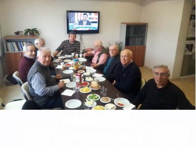Şubat ayı emekli üye toplantısı yapıldı