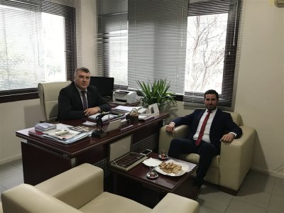 SEYHAN BELEDİYE BAŞKAN YARDIMCISI HIDIR ÇAK ŞUBEMİZİ ZİTARET ETTİ (26/02/2018)