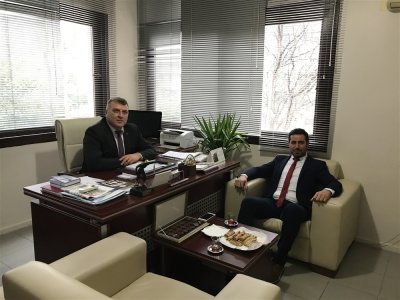 SEYHAN BELEDİYE BAŞKAN YARDIMCISI HIDIR ÇAK ŞUBEMİZİ ZİTARET ETTİ (26/02/2018)