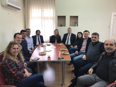 Ç.Ü. MADEN MÜHENDİSLİĞİ BÖLÜM BAŞKANI VE HOCALARINI ZİYARET ETTİK (01/03/2018)