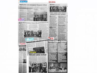 8 MART DÜNYA KADINLAR GÜNÜ ETKİNLİĞİ
"MADENLERDE KADIN MÜHENDİSİN YERİ" (08/03/2018)
